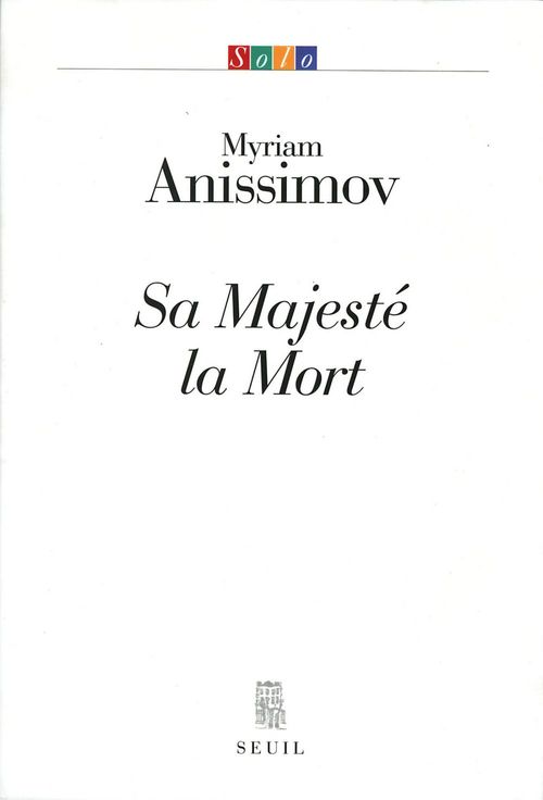 ebook cover of Sa Majesté la Mort, by Anissimov Myriam
