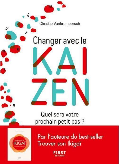 Couverture ebook de Changer avec le kaizen, de Christie Vanbremeersch