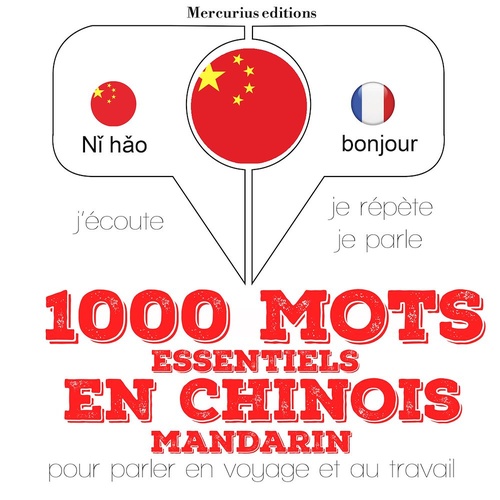 Couverture audiobook de 1000 mots essentiels en chinois - mandarin, de Jm Gardner
