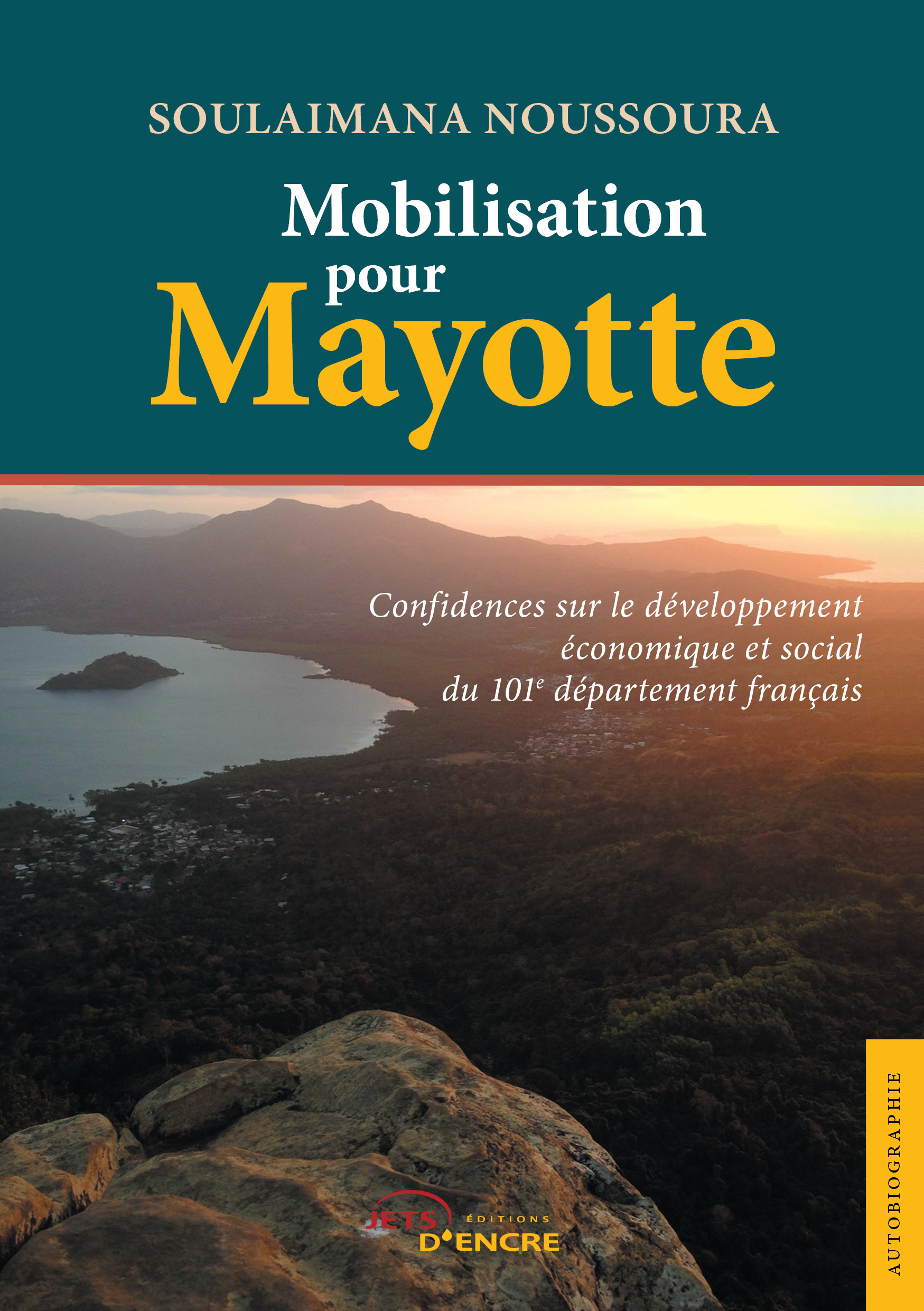 Couverture ebook de Mobilisation pour Mayotte, de Soulaimana Noussoura