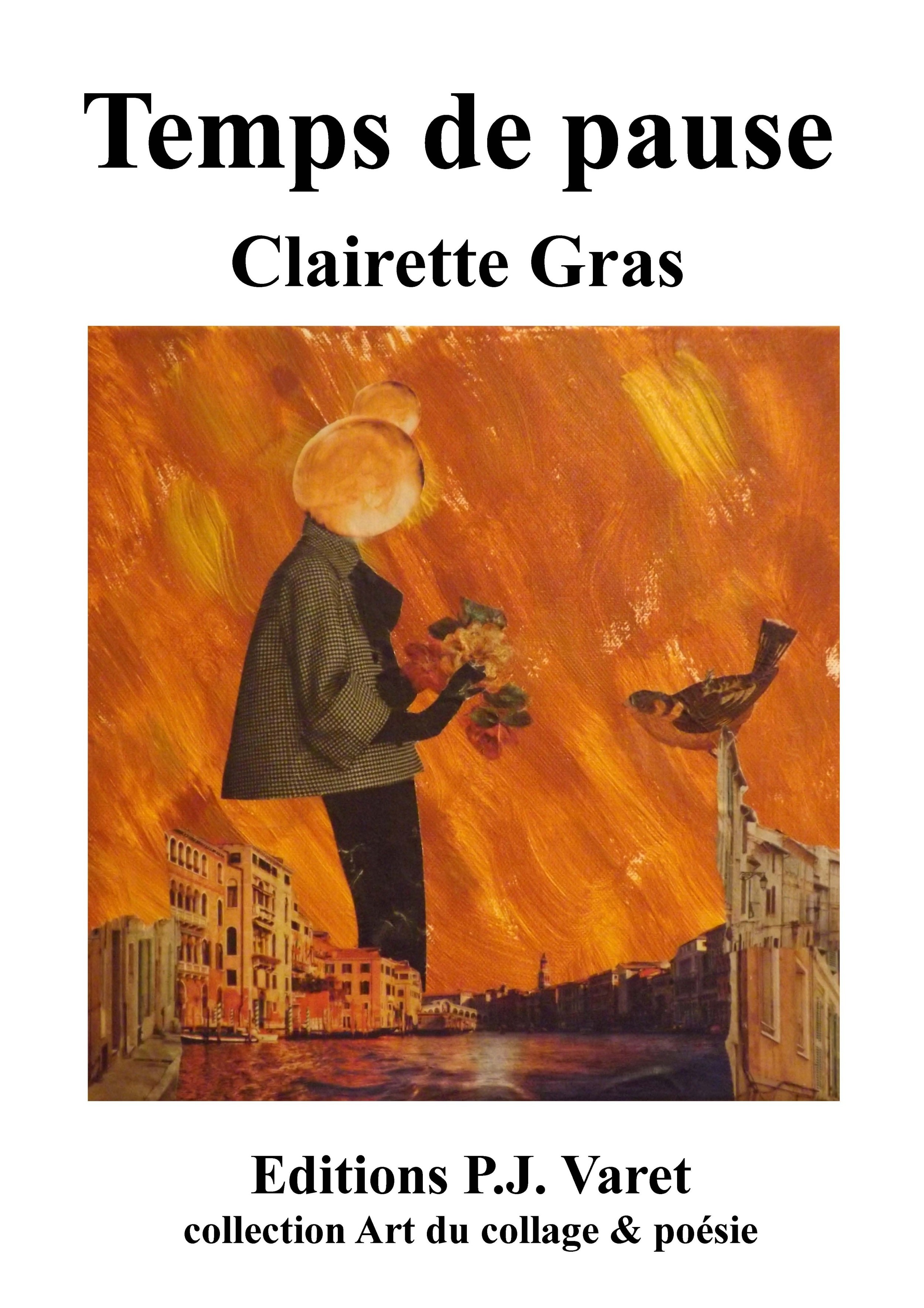 Couverture ebook de Temps de pause, de Clairette Gras