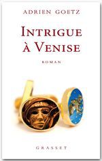 ebook cover of Intrigue à Venise, by Adrien Goetz
