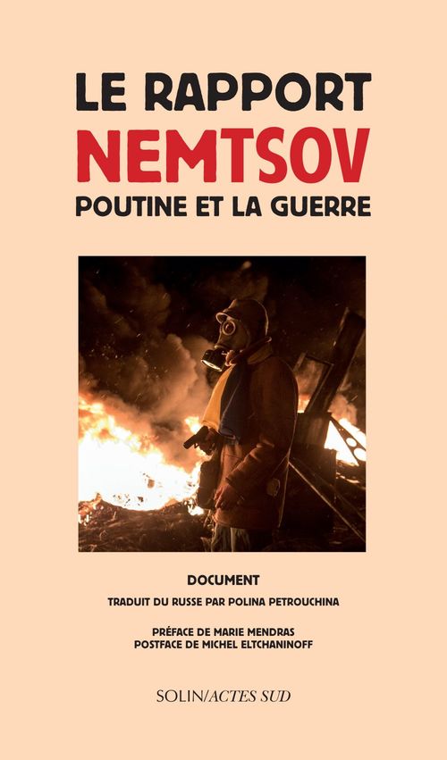 Couverture ebook de Le rapport Nemtsov, de Yashine/Eltchaninoff