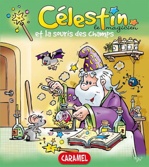 ebook cover of Célestin le magicien et la souris des champs, by Celestin Le Magicien, Jans Ivens