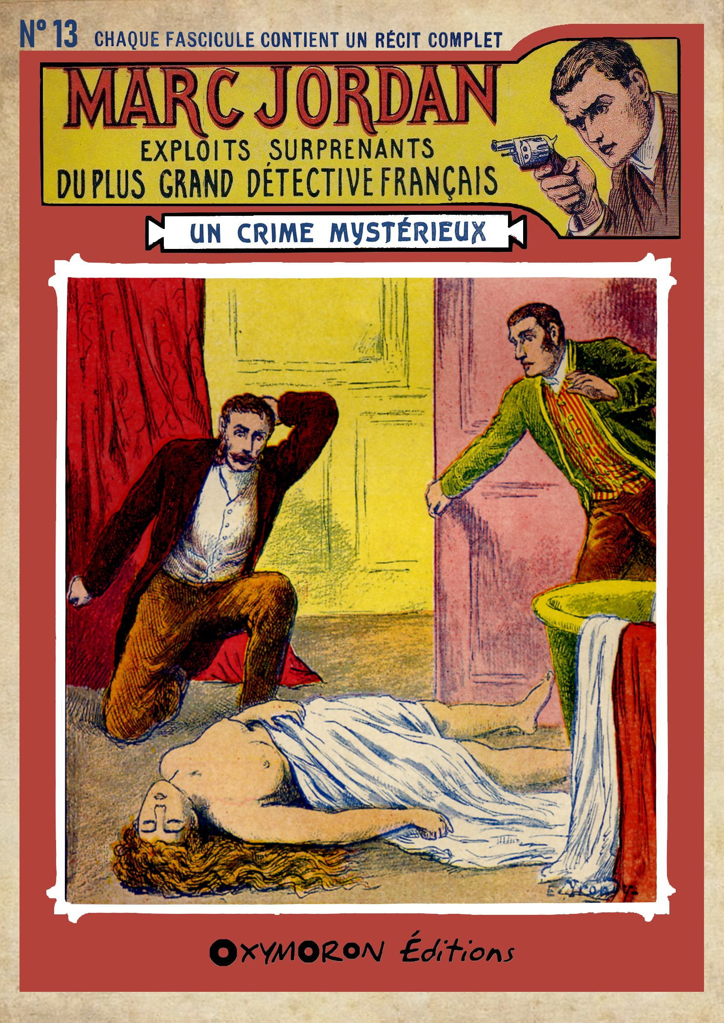 Couverture ebook de Un crime mystérieux, de Auteur Inconnu