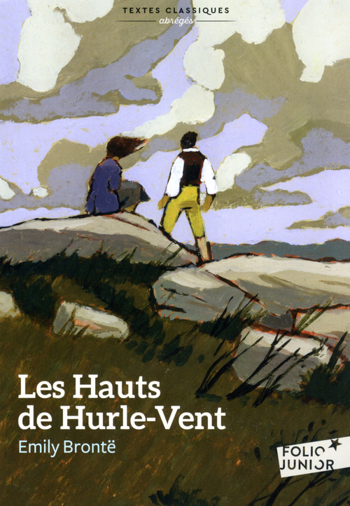 Couverture ebook de Les Hauts de Hurle-Vent (version abrégée), de Emily Brontë