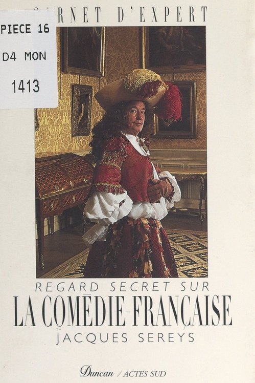 Couverture ebook de Regard secret sur la Comédie-Française, de Jacques Sereys