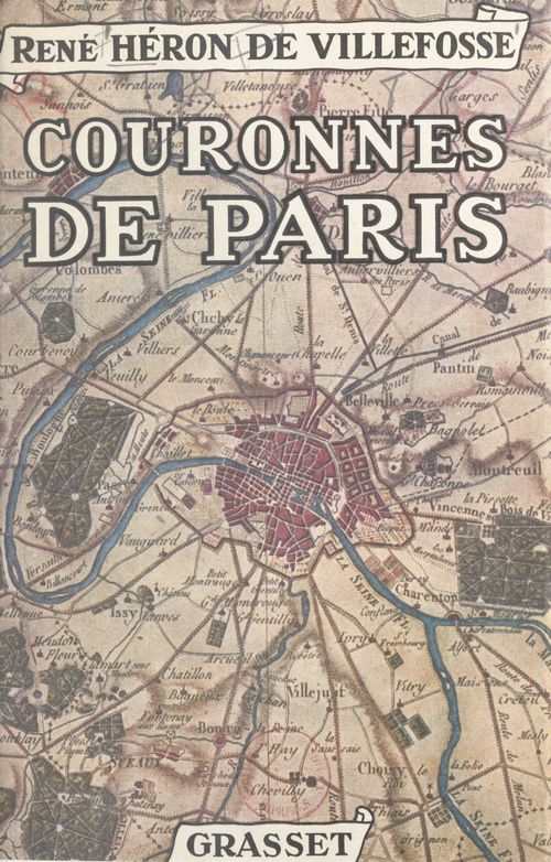 Couverture ebook de Couronnes de Paris, de Rene Heron De Villefosse