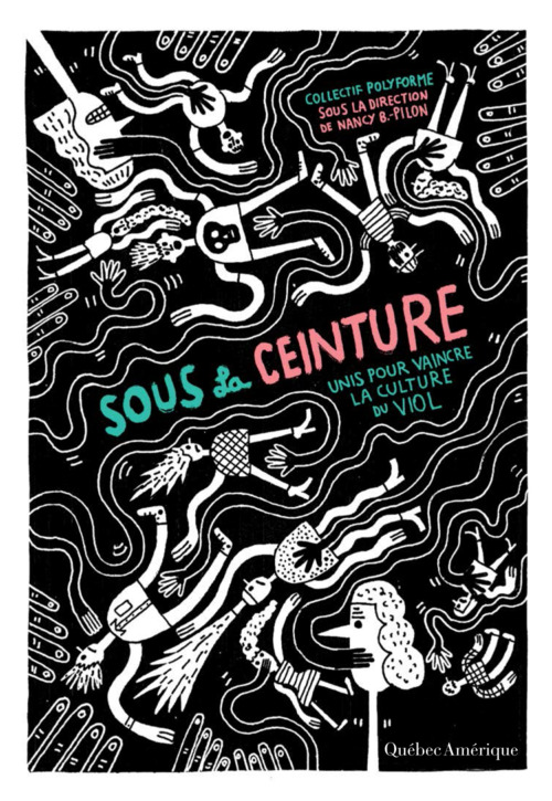 Couverture ebook de Sous la ceinture, de Nancy b. Pilon