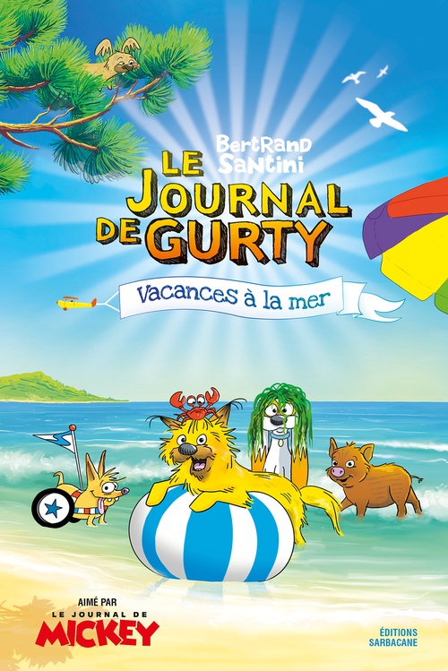 ebook cover of Le Journal de Gurty (Tome 14) - Vacances à la mer, by Bertrand Santini