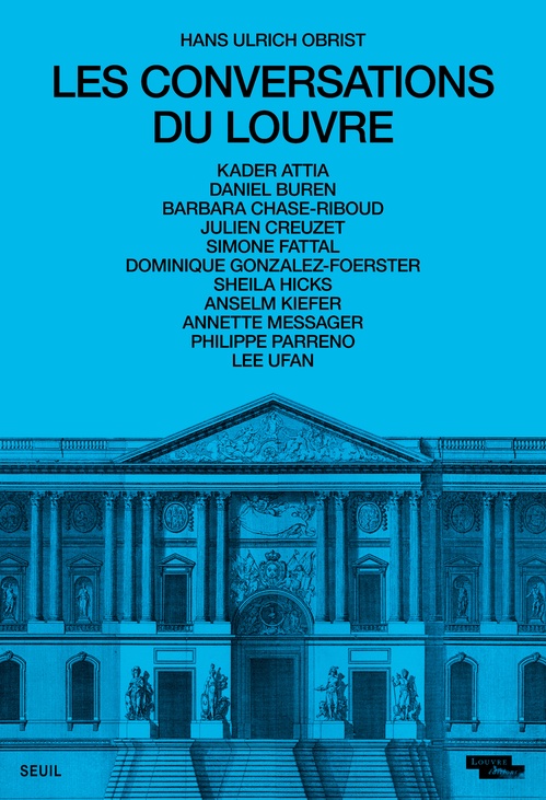 ebook cover of Les Conversations du Louvre, by Hans Ulrich Obrist