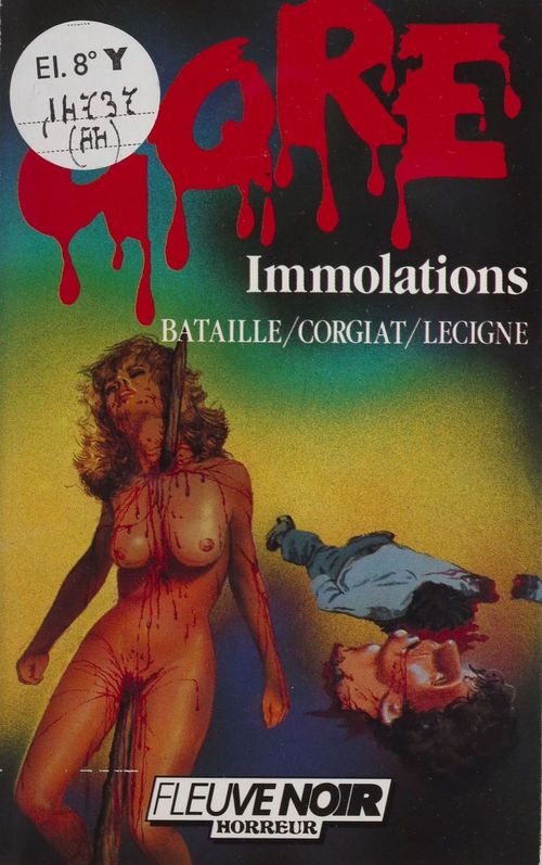 Couverture ebook de Gore : Immolations, de Bataille Gorgiat