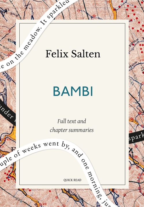 Couverture ebook de Bambi: A Quick Read edition, de Felix Salten, Quick Read
