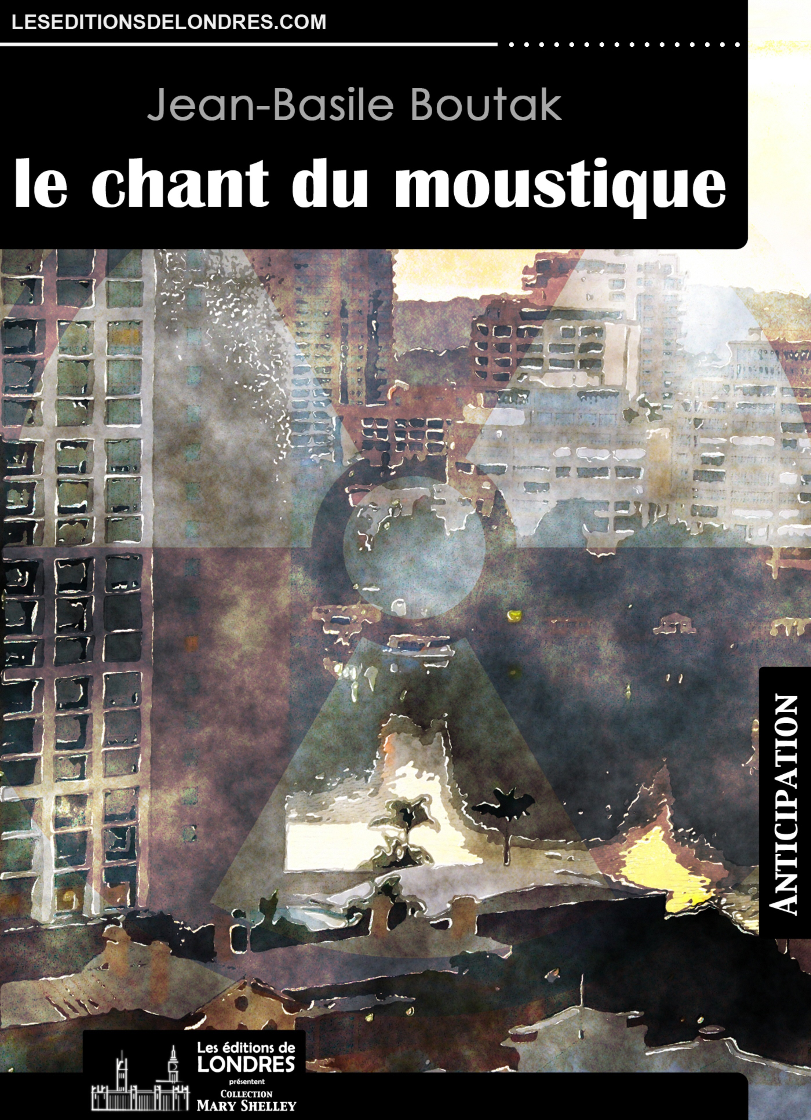 ebook cover of Le chant du moustique, by Jean-Basile Boutak