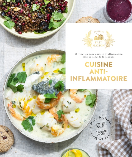 ebook cover of Cuisine anti-inflammatoire, by Sibylle Naud