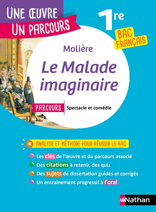 Couverture ebook de Le Malade imaginaire, de Molière