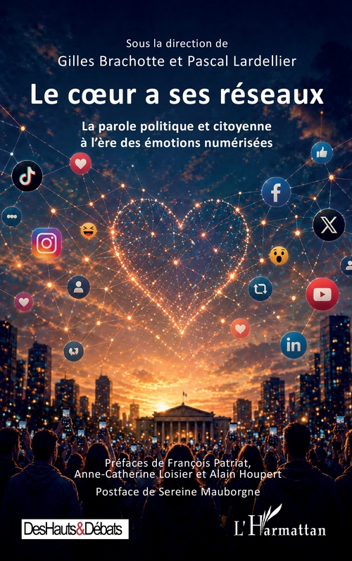 Couverture ebook de Le coeur a ses réseaux, de Collectif, Pascal Lardellier, Gilles Brachotte