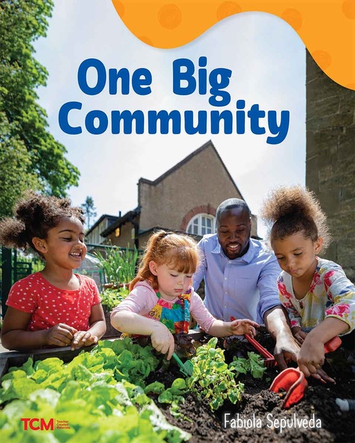 ebook cover of One Big Community, by Fabiola Sepulveda