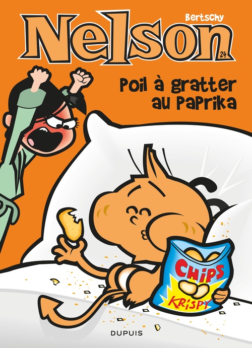 Couverture ebook de Nelson - Tome 24 - Poil à gratter au paprika, de Bertschy