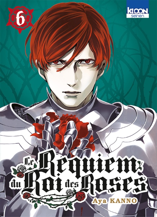 ebook cover of Le Requiem du Roi des Roses T06, by Aya Kanno, Jean-Benoit Silvestre