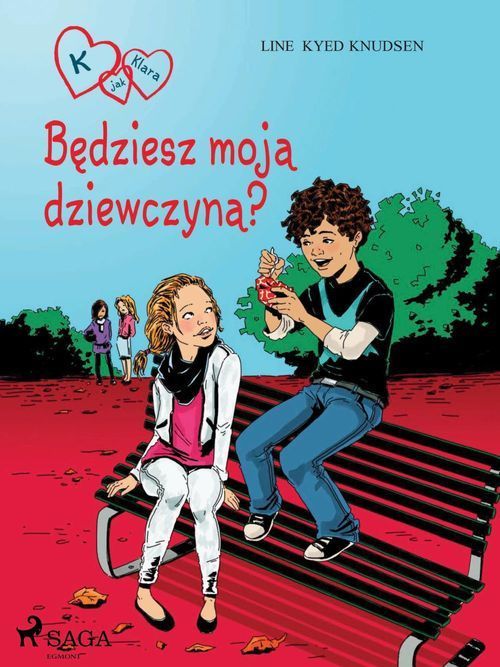 Couverture ebook de K jak Klara 2 - Bedziesz moja dziewczyna?, de Line Kyed Knudsen