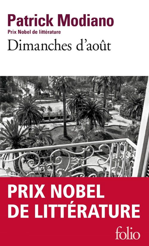 Couverture ebook de Dimanches d'août, de Patrick Modiano