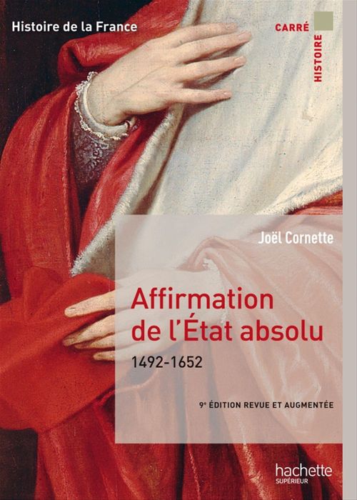 ebook cover of Affirmation de l'État absolu 1492-1652, by Joël Cornette