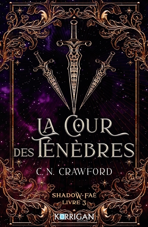 ebook cover of Shadow Fae T3, by C.N. Crawford