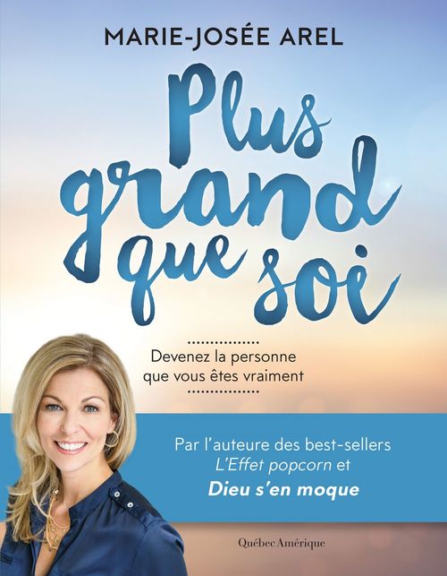 Couverture ebook de Plus grand que soi, de Marie-josée Arel