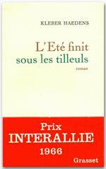 ebook cover of L'été finit sous les tilleuls, by Kléber Haedens