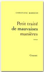 Couverture ebook de Petit traité de mauvaises manières, de Christiane Baroche
