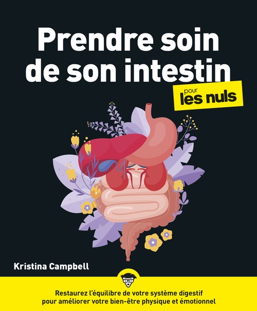 Couverture ebook de Prendre soin de son intestin pour les Nuls, de Kristina Campbell