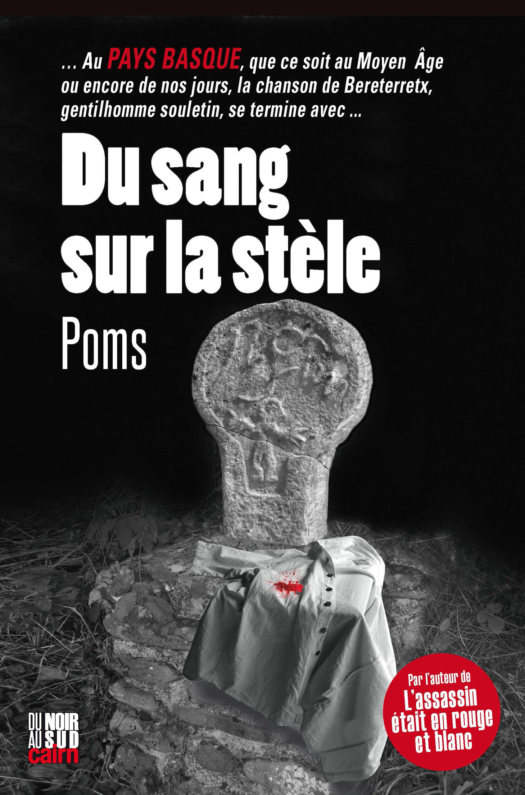 Couverture ebook de Du sang sur la stèle, de Poms
