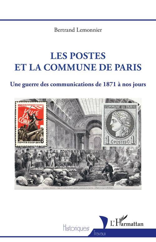 Couverture ebook de Les postes et la Commune de Paris, de Bertrand Lemonnier