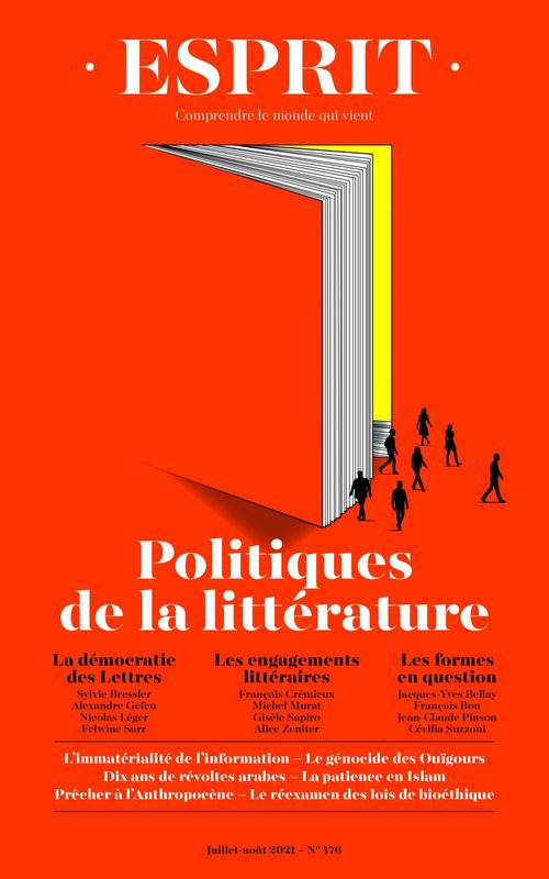 ebook cover of Esprit - Politiques de la littérature, by Esprit