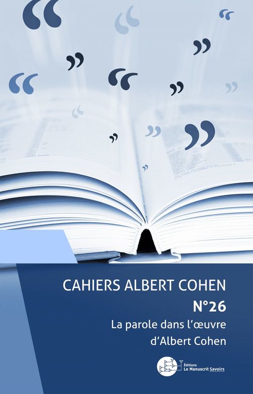 ebook cover of Cahiers Albert Cohen N°26, by Divers Auteurs