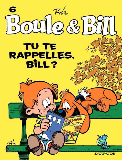 Couverture ebook de Boule et Bill - Tome 6 - Tu te rappelles, Bill ?, de Jean Roba