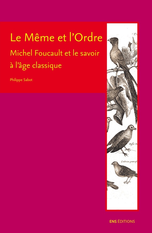 Couverture ebook de Le Même et l'Ordre, de Philippe Sabot
