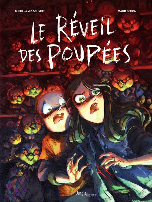 Couverture ebook de Le réveil des poupées, de Maud Begon, Michel-Yves Schmitt