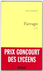 ebook cover of Farrago, by Yann Apperry