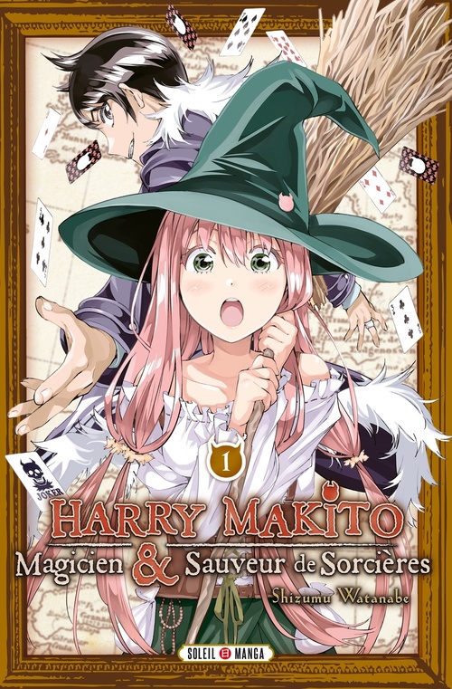 Couverture ebook de Harry Makito, Magicien et Sauveur de Sorcières T01, de Shizumu Watanabe