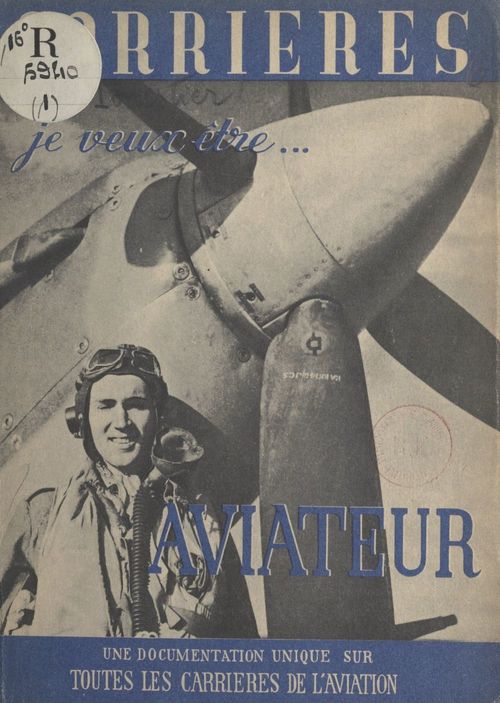 Couverture ebook de Je veux être aviateur, de Marianne Monestier