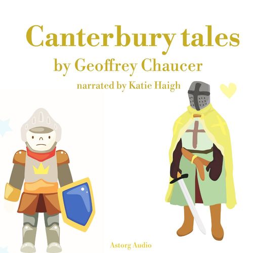 audiobook cover of Canterbury Tales, by Geoffrey Chaucer
