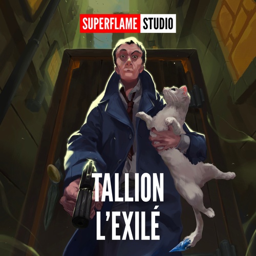 Couverture audiobook de Tallion l'Exilé, de Superflame