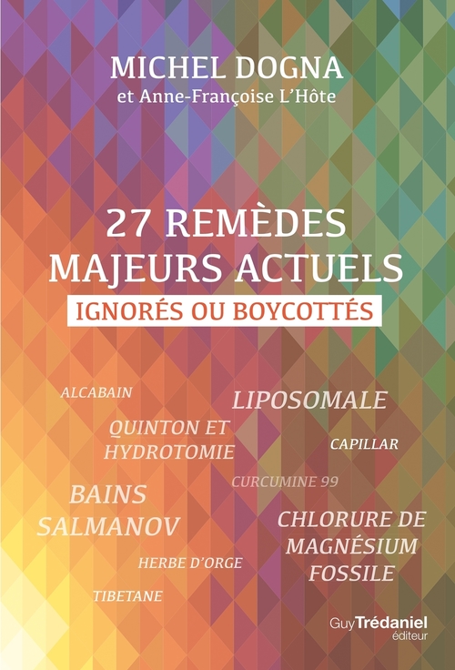 ebook cover of 27 remèdes majeurs actuels, by Michel Dogna