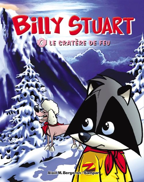ebook cover of Billy Stuart - Tome 6 - Le cratère de feu, by Sampar, Alain M. Bergeron