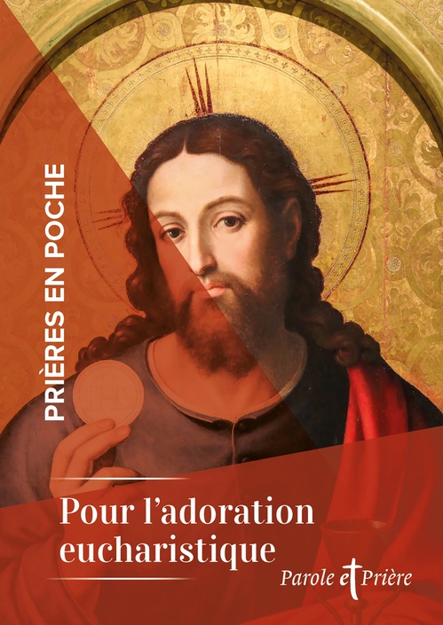 Couverture ebook de Prières en poche - Pour l'adoration eucharistique, de