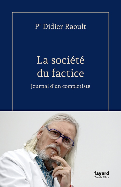ebook cover of La société du factice, by Didier Raoult