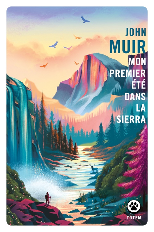 Couverture ebook de Mon premier été dans la Sierra, de John Muir