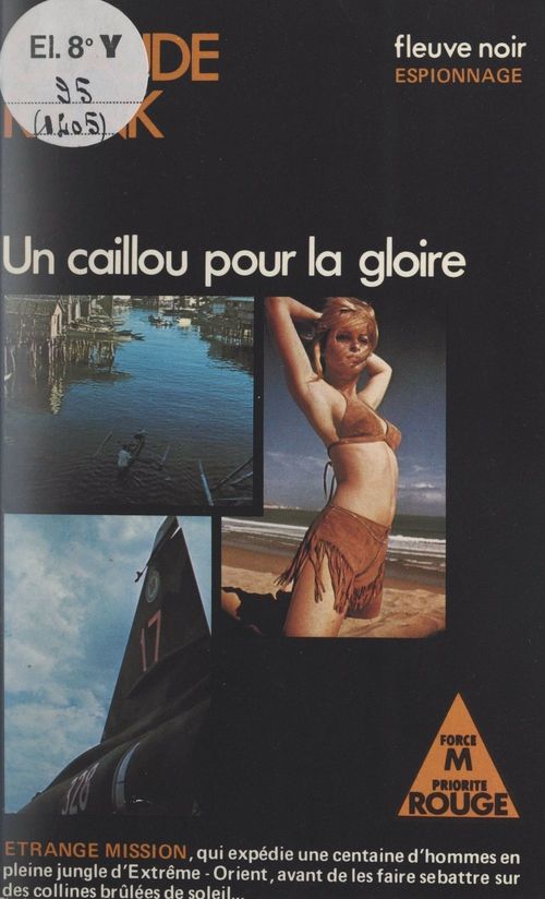 Couverture ebook de Un caillou pour la gloire, de Claude Rank